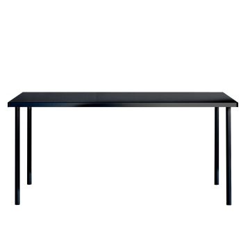 Alu-Tisch 2-Schwarz-80 x 160 cm